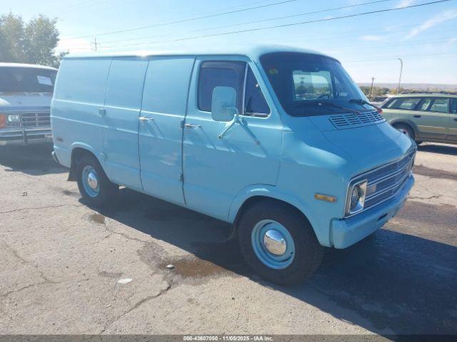  Salvage Dodge B200 Tradesman Van