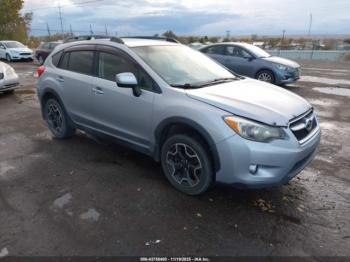  Salvage Subaru Crosstrek