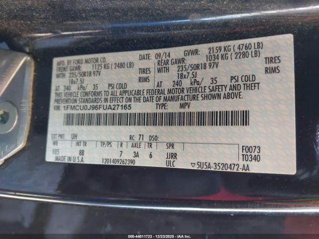 Ford Escape Titanium Image 9