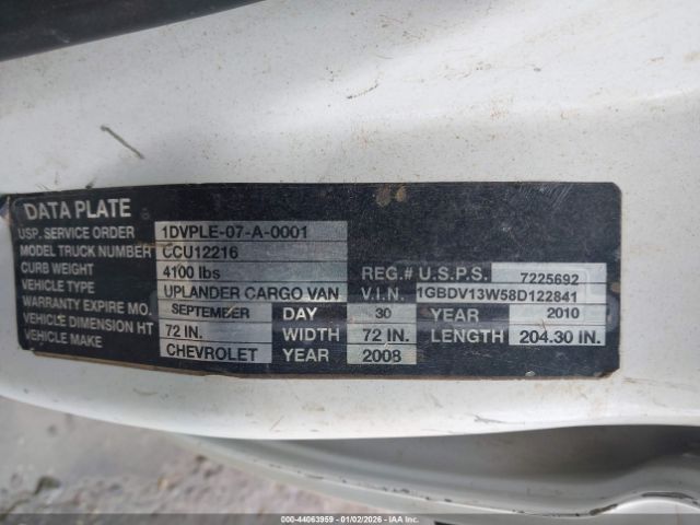 Chevrolet Uplander Cargo Image 2