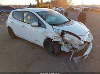  Salvage Nissan LEAF